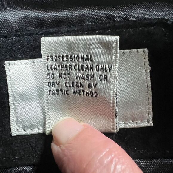 bp Black Suede Button-Front Blazer Jacket - Picture 11 of 12